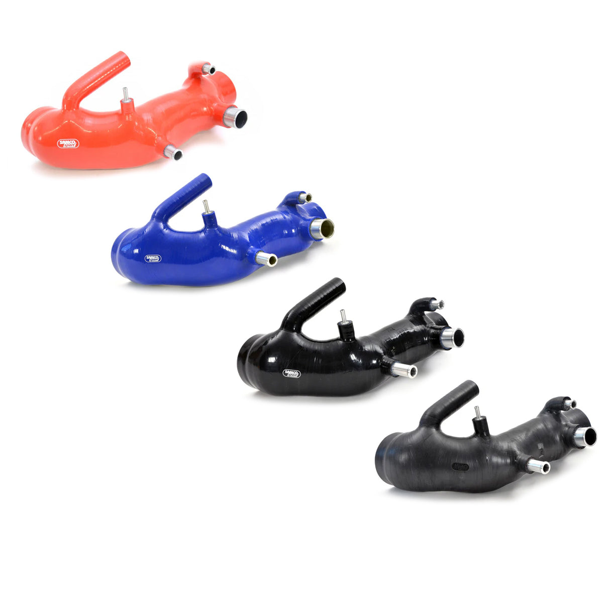 Roger Clark Motorsport by Samco Turbo Inlet Hose Red - Subaru WRX/STI V3-V4 GC8 97-98