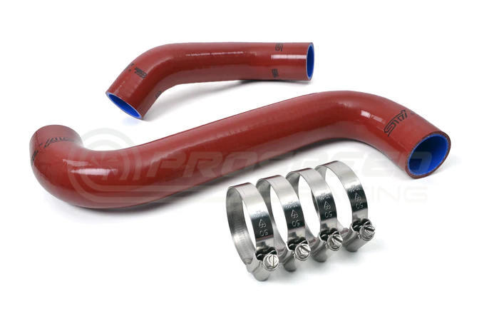 STI by Samco Sport Viper Red Radiator Hose Kit - Subaru WRX/STI GD 01-07