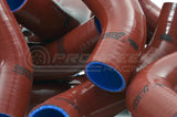 STI by Samco Sport Viper Red Radiator Hose Kit - Subaru WRX/STI GD 01-07