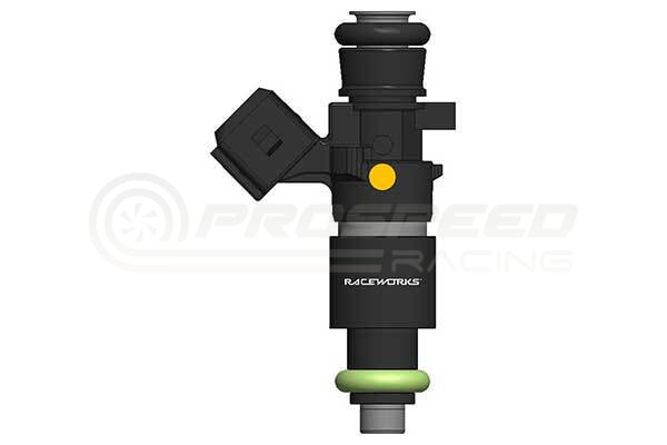 Raceworks Single 1200cc 3/4 Length Fuel Injector 14mm INJ-503 | Pro Speed Racing