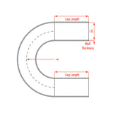 Raceworks Aluminium Fabrication Tube Elbow 3.00"