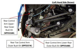SuperPro Rear Toe Control Arm Outer Bush Kit