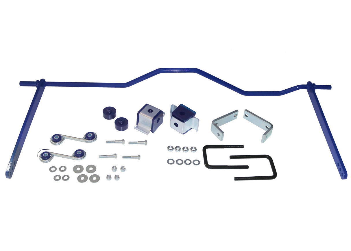 SuperPro Heavy Duty 18mm 3 Position Adjustable Rear Sway Bar Kit