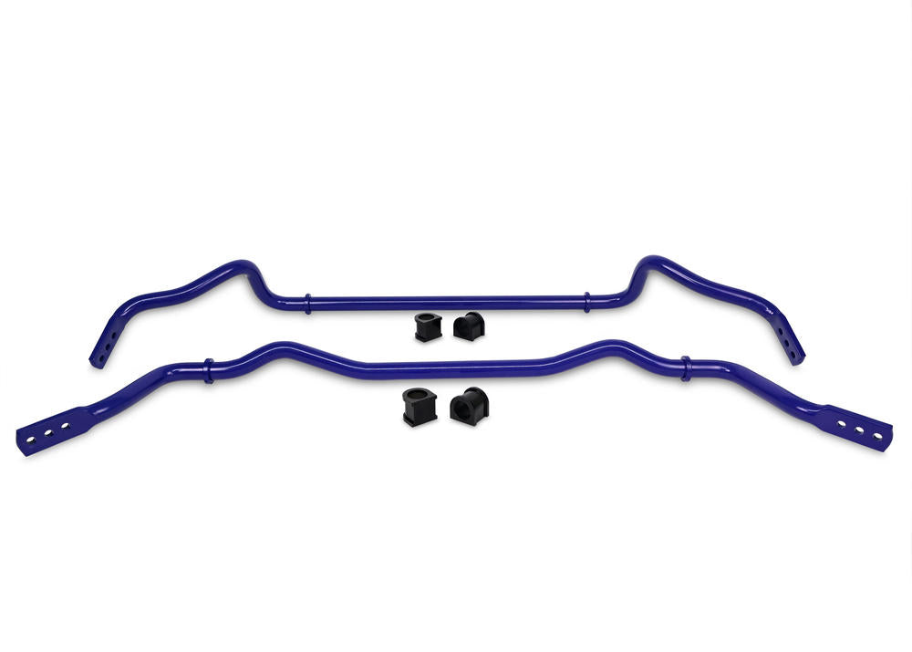 SuperPro 27mm Front + Rear Adjustable Sway Bar & Link Kit