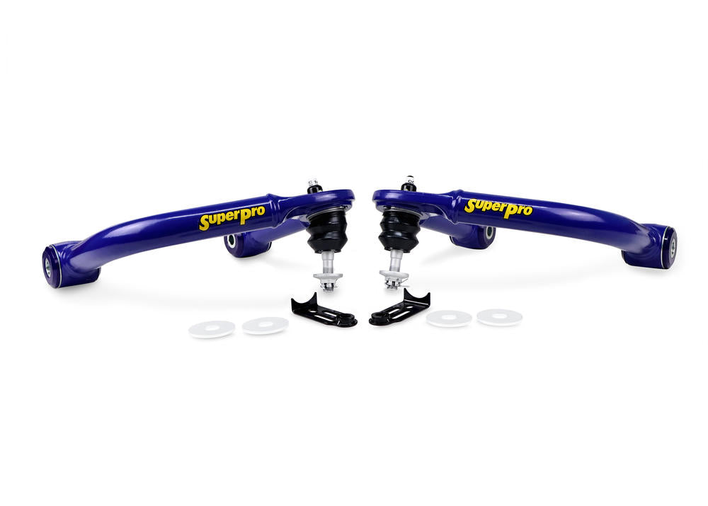 SuperPro Front Fixed Offset Upper Control Arm Assembly incl. Ball Joints