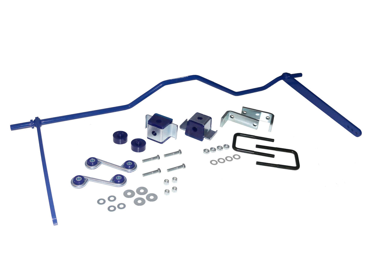 SuperPro Heavy Duty 18mm 3 Position Adjustable Rear Sway Bar Kit