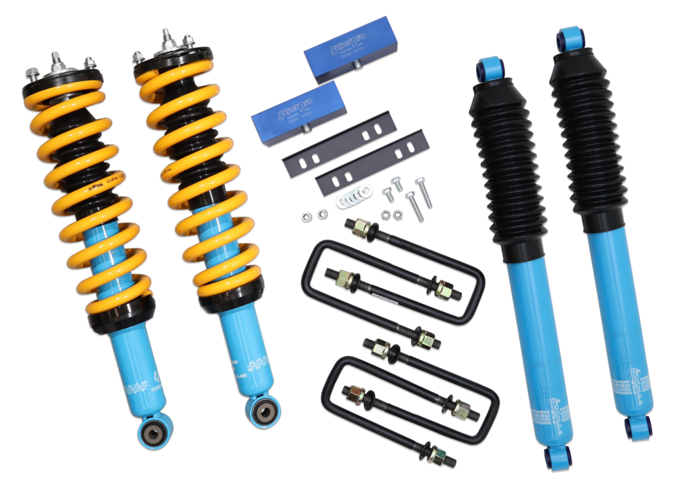 SuperPro Formula 4x4 Core 2" Lift Kit 50mm w/ Adjustbale ReadyStruts