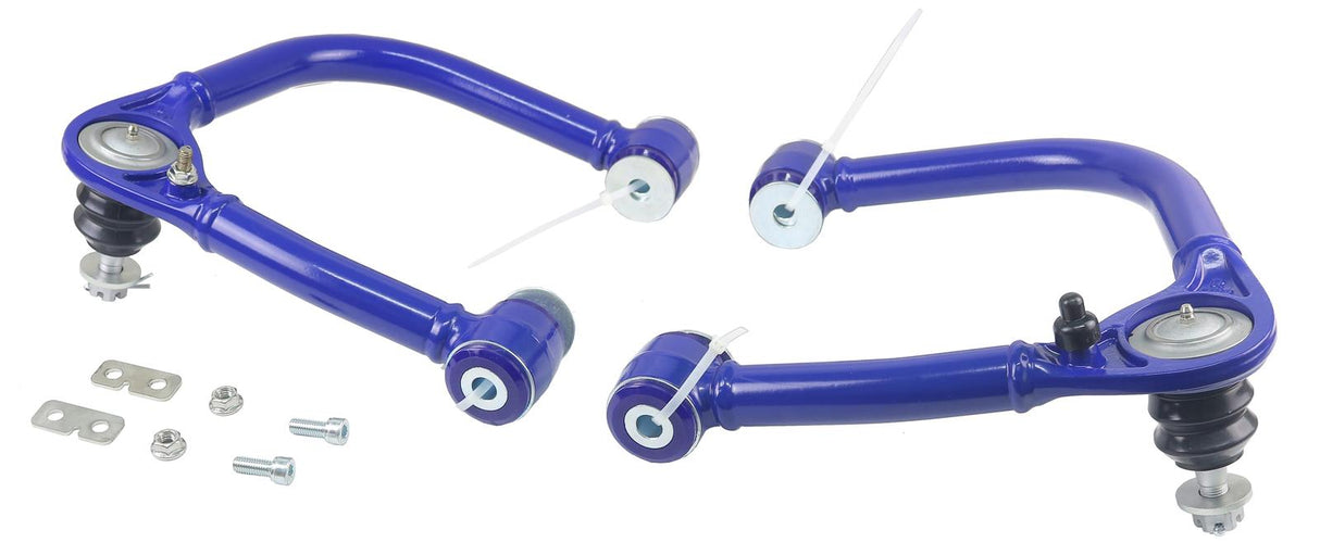 SuperPro Front Upper Fixed Offset Control Arm Kit incl. Ball Joints