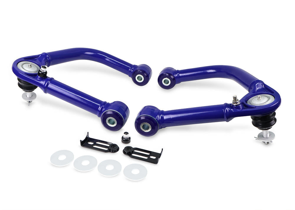 SuperPro Front Fixed Offset Upper Control Arm Assembly incl. Ball Joints