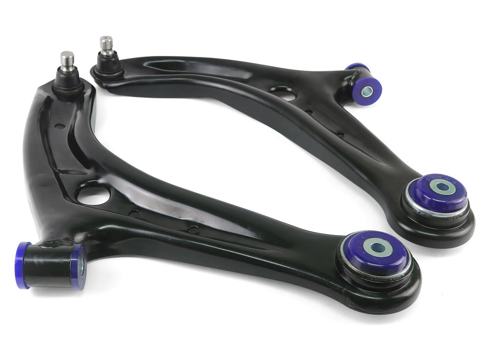 SuperPro Front Lower Offset Control Arm Kit Offset incl. Ball Joints