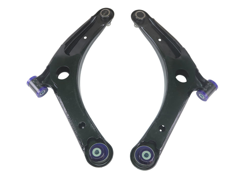 SuperPro Front Lower Performance Control Arm Assembly Kit with extra caster incl. Ball Joints
