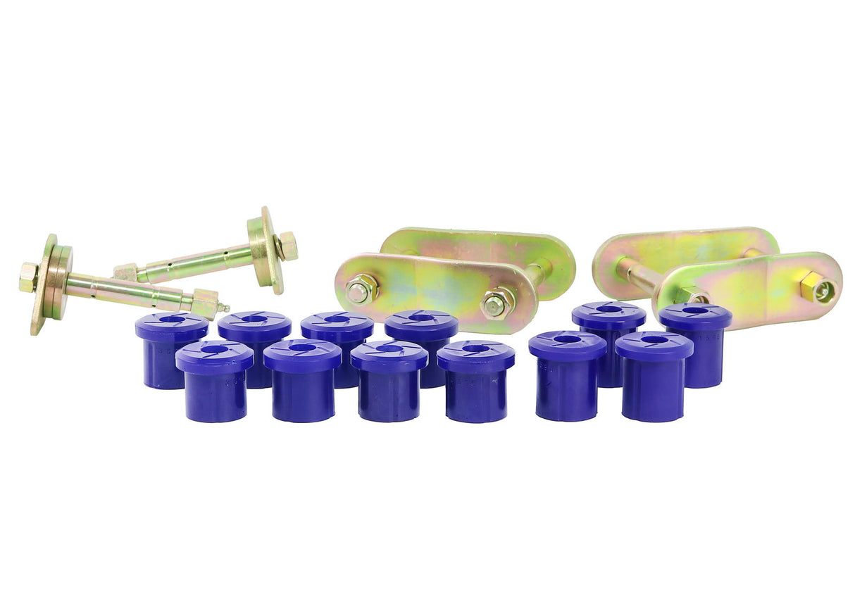 SuperPro Greasable Shackle and Bushing Kit