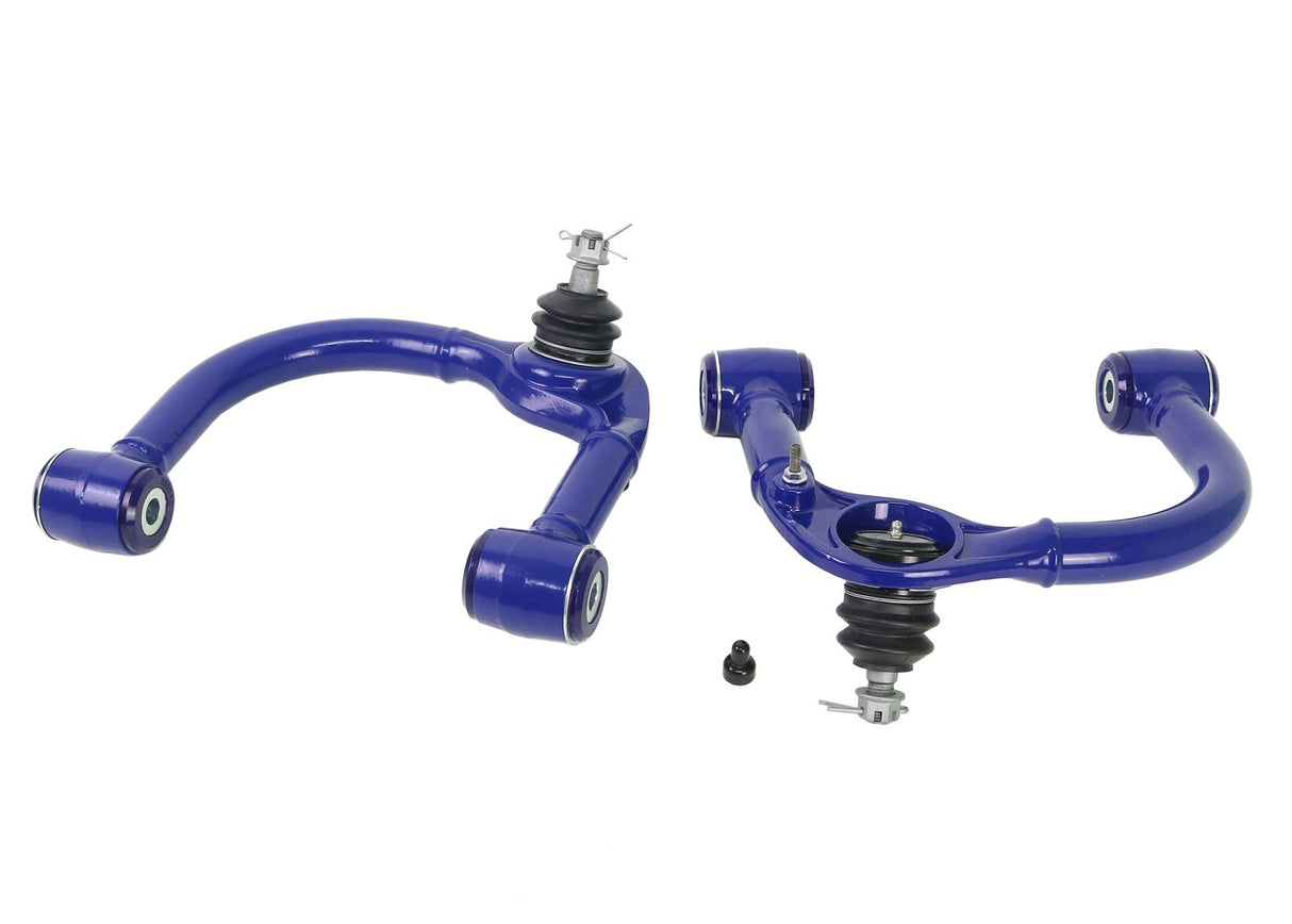 SuperPro Front Upper Fixed Offset Control Arm Kit incl. Ball Joints