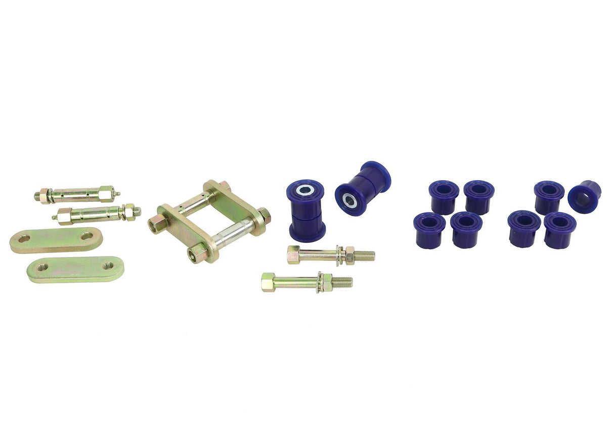 SuperPro Greasable Shackle and Bushing Kit