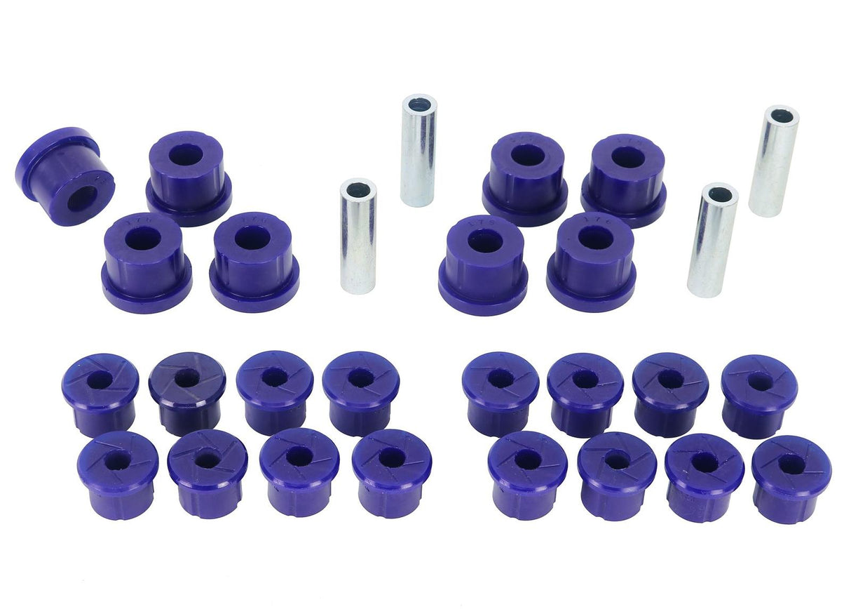 SuperPro Front & Rear Leaf Spring Bush Kit