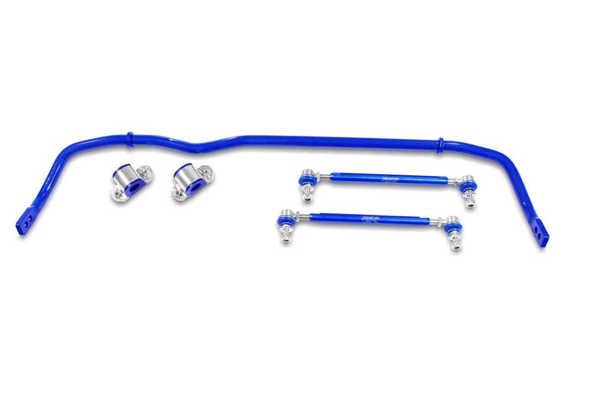 SuperPro 24mm Heavy Duty 2 Position Blade Adjustable Front Sway Bar & Link Kit
