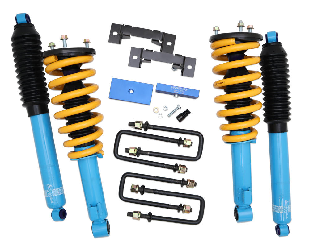 SuperPro Formula 4x4 Core 50mm Front & 25mm Rear Lift Kit w/ ReadyStruts