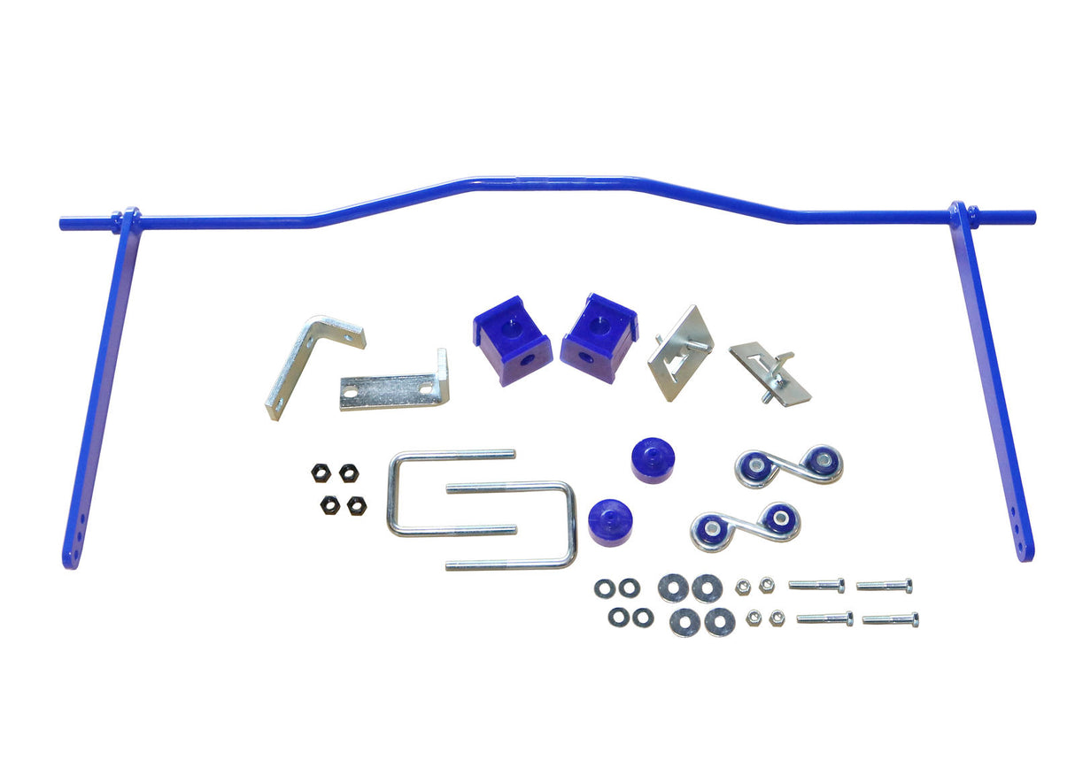 SuperPro 18mm Heavy Duty 3 Position Blade Adjustable Rear Sway Bar Kit