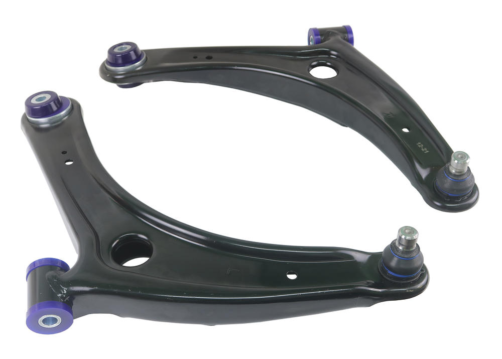 SuperPro Front Lower Performance Control Arm Assembly Kit with extra caster incl. Ball Joints