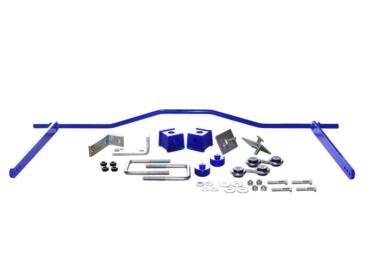SuperPro 18mm Heavy Duty 3 Position Blade Adjustable Rear Sway Bar Kit
