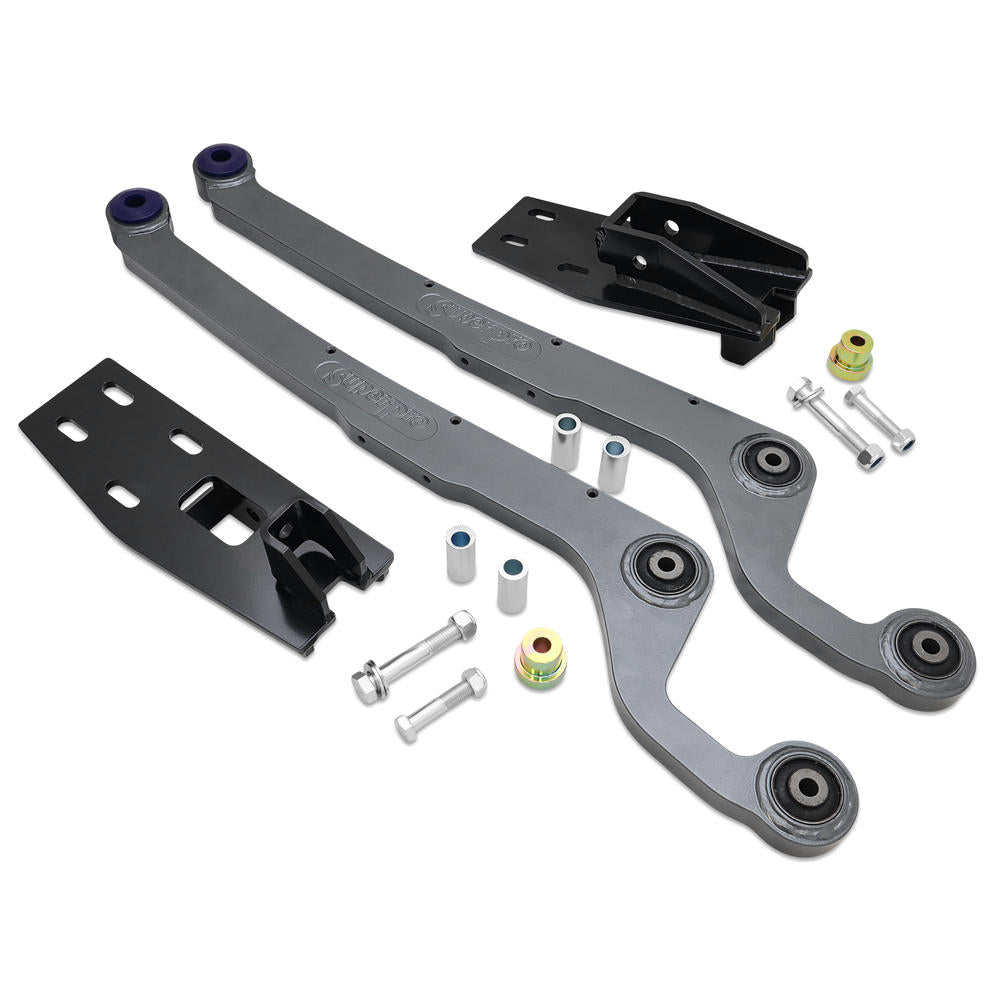 SuperPro Front Radius Arm Fixed Offset Correction Arms Kit