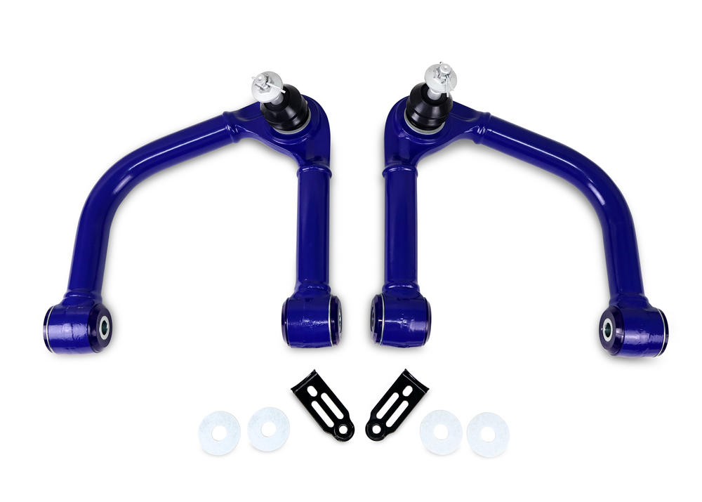 SuperPro Front Fixed Offset Upper Control Arm Assembly incl. Ball Joints