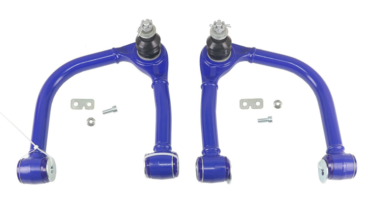 SuperPro Front Upper Fixed Offset Control Arm Kit incl. Ball Joints