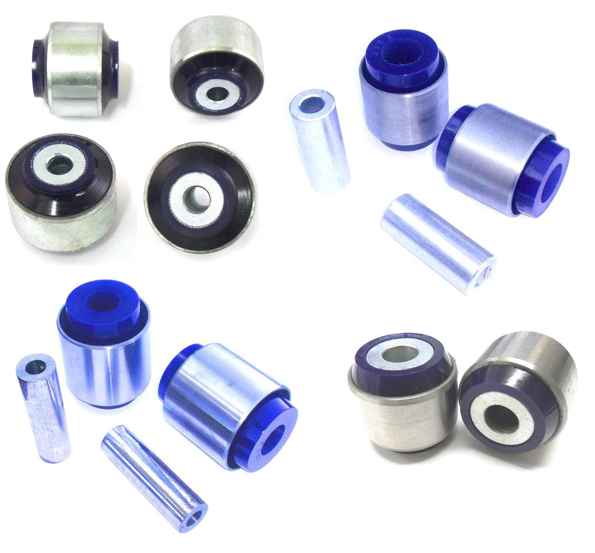 SuperPro Control Arm Upper, Lower, Strut Bar & Lower Shock Bush Kit