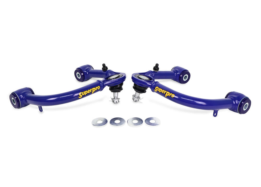 SuperPro Front Fixed Offset Control Arm Kit incl. Ball Joints