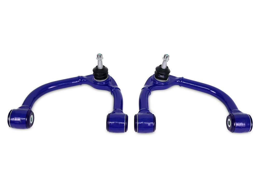 SuperPro Front Fixed Offset Upper Control Arm Kit including Ball Joints