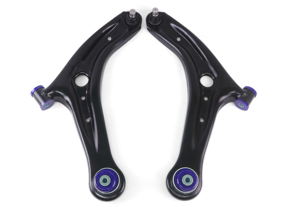 SuperPro Front Lower Offset Control Arm Kit Offset incl. Ball Joints