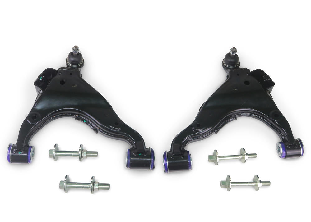 SuperPro Front Lower Offset Control Arm Kit incl. Ball Joints