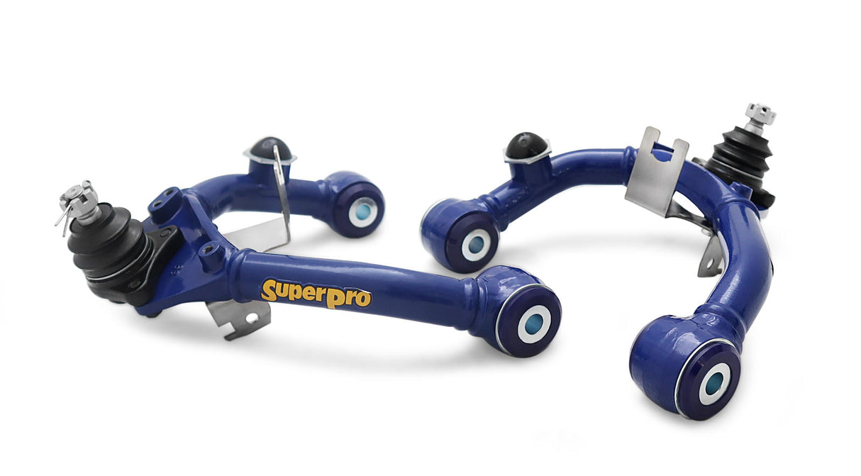 SuperPro Front Fixed Offset Upper Control Arm Kit incl. Ball Joints