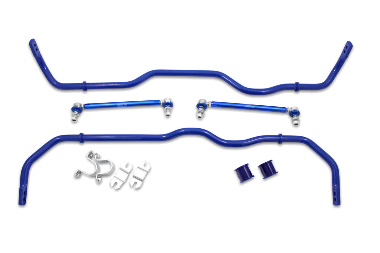 SuperPro 24mm Front + Rear Adjustable Sway Bar & Link Kit
