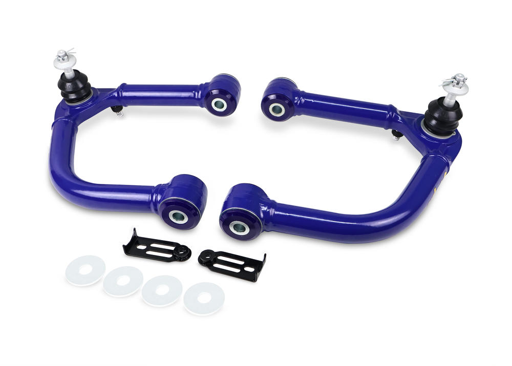 SuperPro Front Fixed Offset Upper Control Arm Assembly incl. Ball Joints