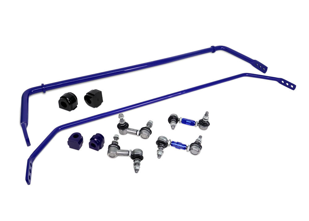 SuperPro 24mm Front Adjustable & 16mm Rear Adjustable Sway Bar Kit