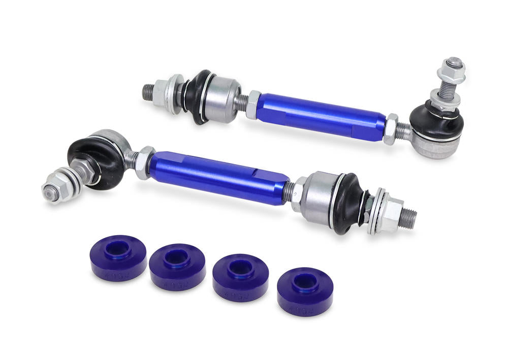 SuperPro Sway Bar Link Kit - Heavy Duty Adjustable