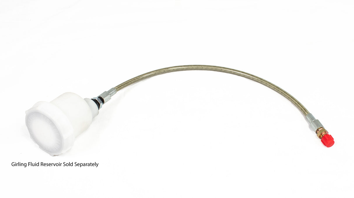 PE Racing AN-4 Inlet Braided Hose & Fitting Kit for Girling Master Cylinder