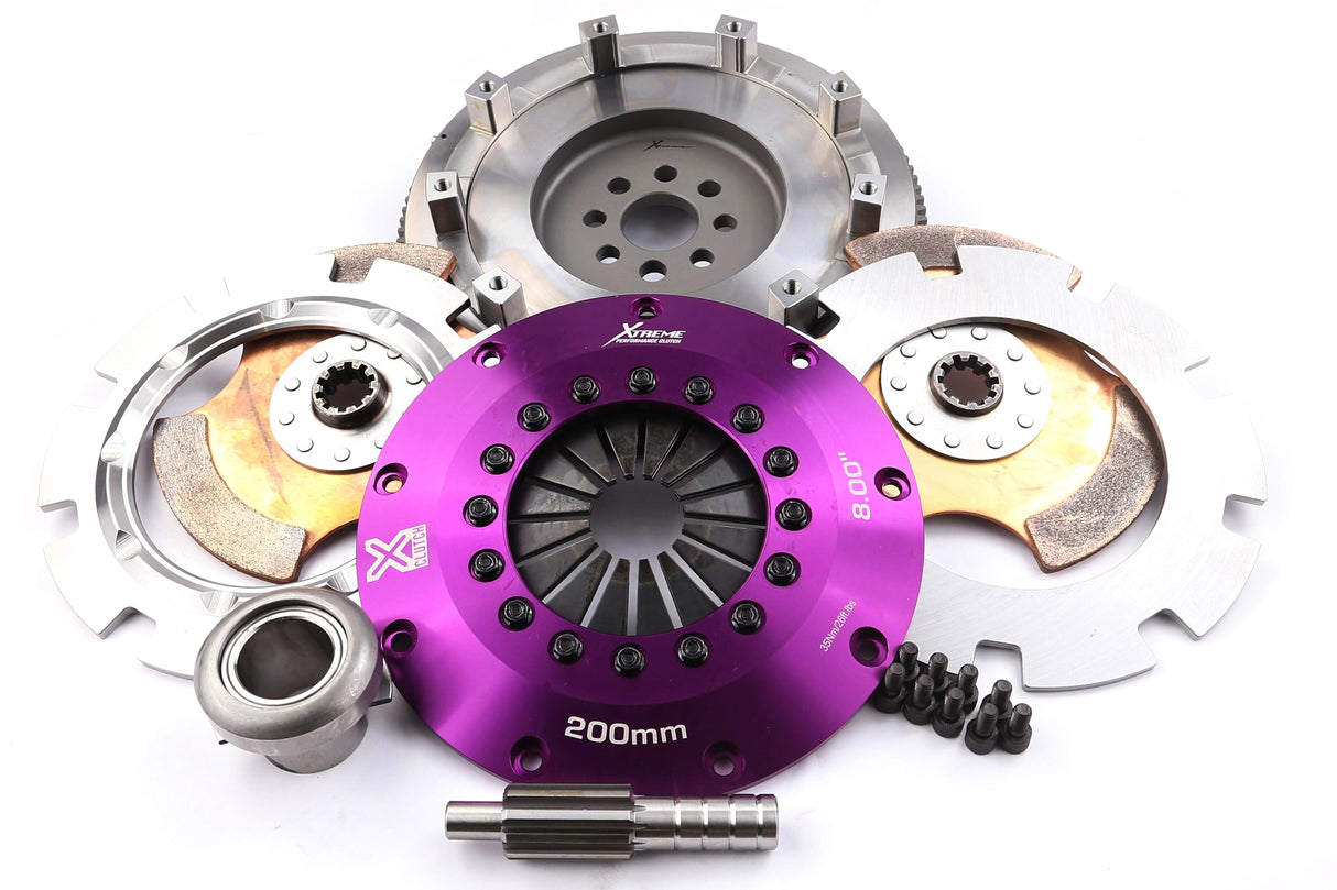 Xtreme 200mm Twin Plate Solid Ceramic Clutch Kit BMW M3 E30 S14 2.3L 86-91 KBM20531-2E