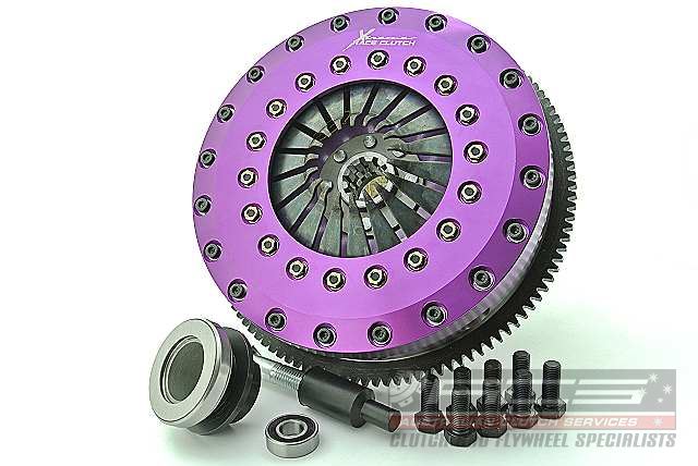 Xtreme 230mm Twin Plate Solid Organic Clutch Kit incl. Flywheel