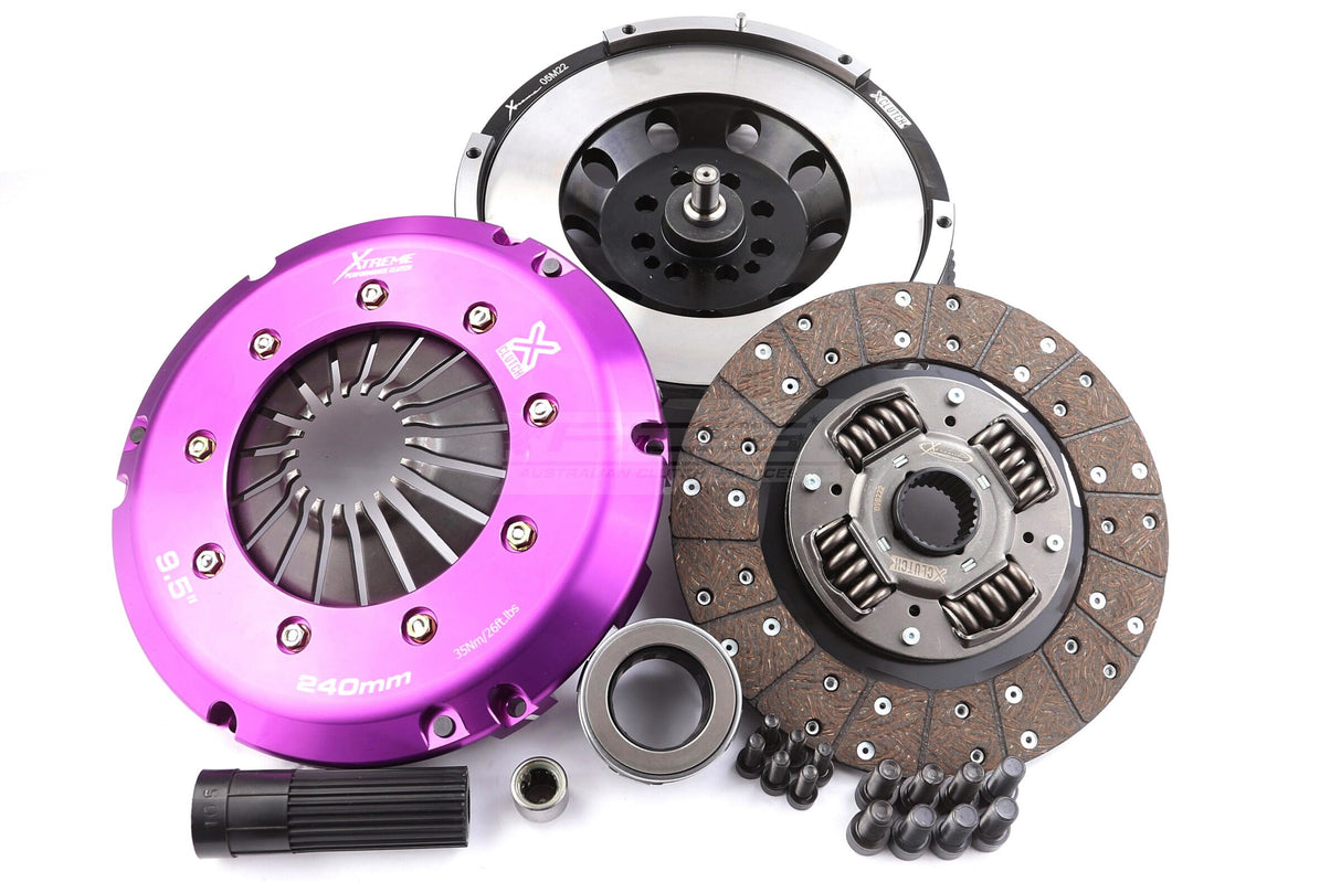 Xtreme Heavy Duty Sprung Organic Clutch Kit incl. SMF
