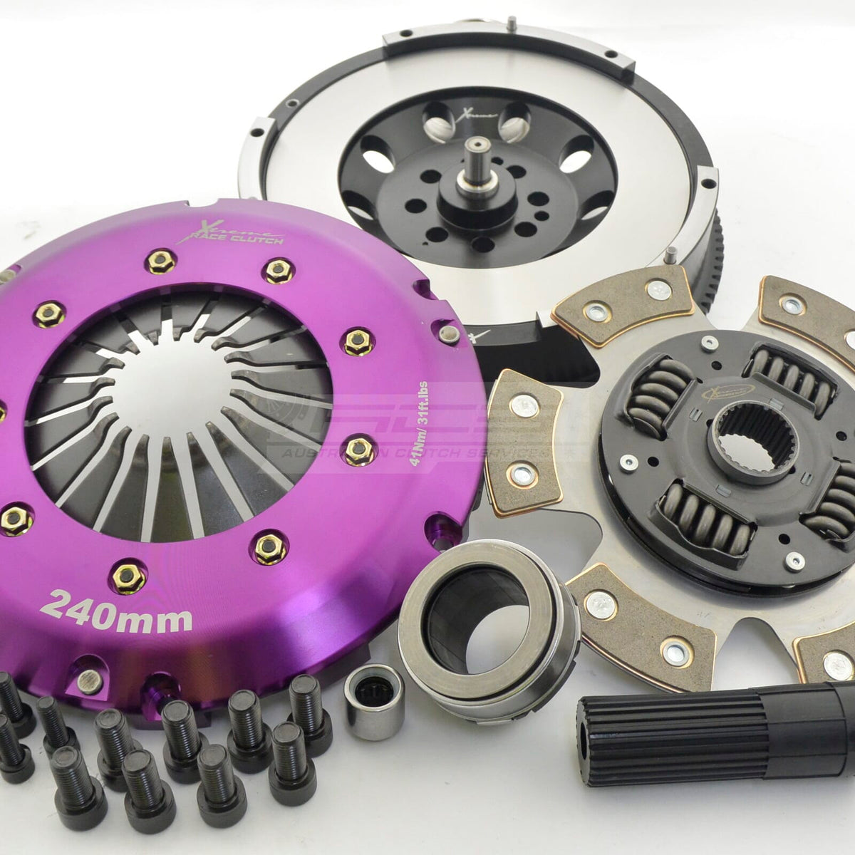 Xtreme Performance Race Sprung Ceramic Clutch Kit incl. SMF BMW 135i ...