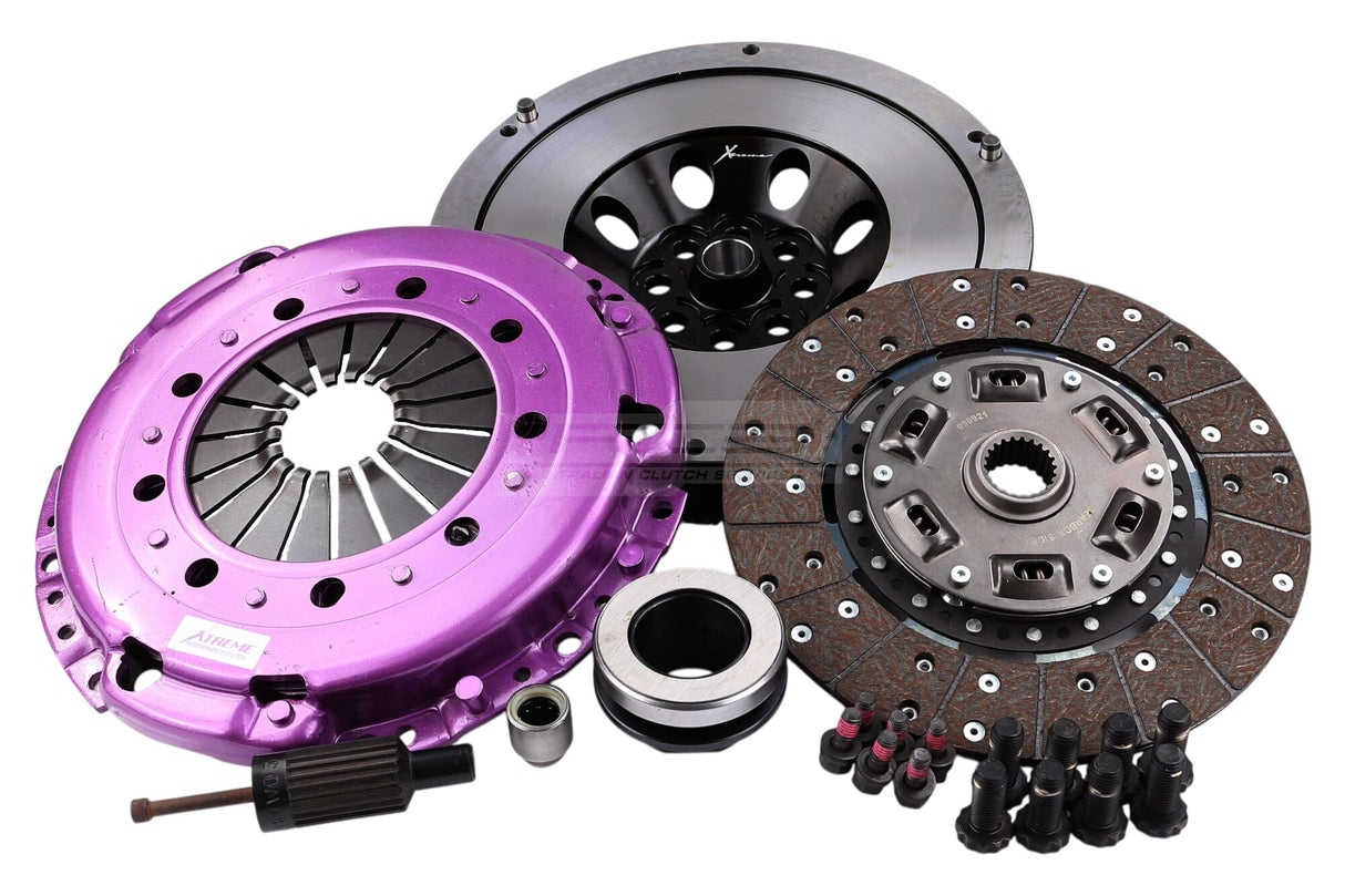 Xtreme Heavy Duty Sprung Organic Clutch Kit incl. SMF BMW 330i E46 M54B30 3.0L 01-07 KBM24599-1A