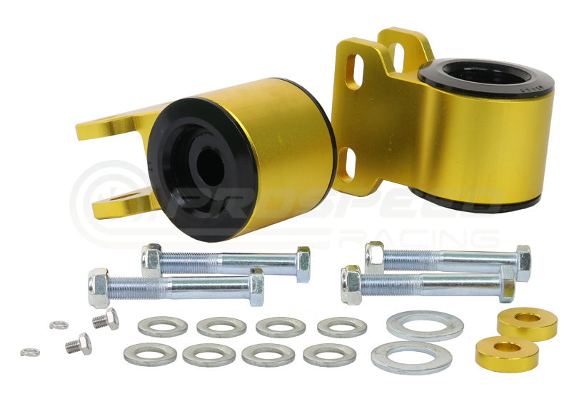 Whiteline Front Control Arm Lower Inner Rear Bushing - Ford Focus LS, LT, LV/Kuga/Mazda 3 BK Inc MPS