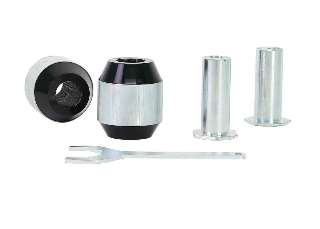 Whiteline Front Radius Arm Lower Bushing Kit Caster Incr