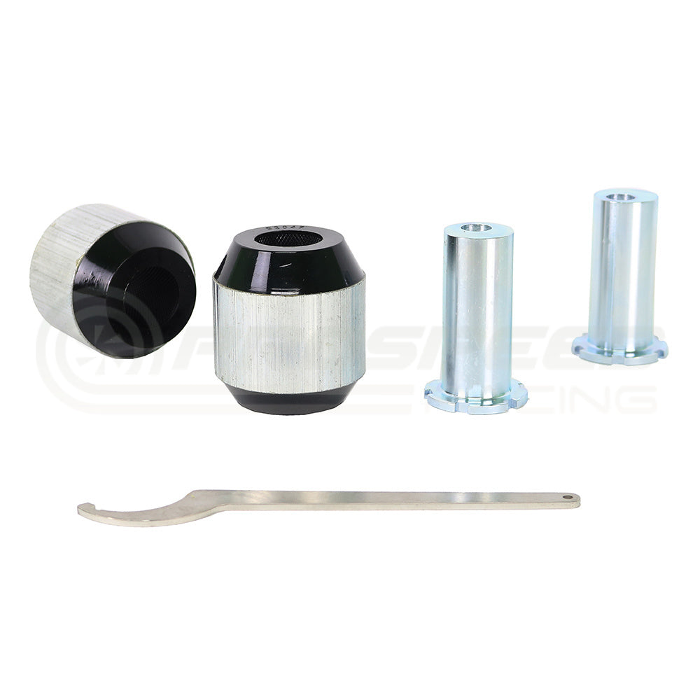 Whiteline Front Radius Arm Lower Bushing Kit Double Offset