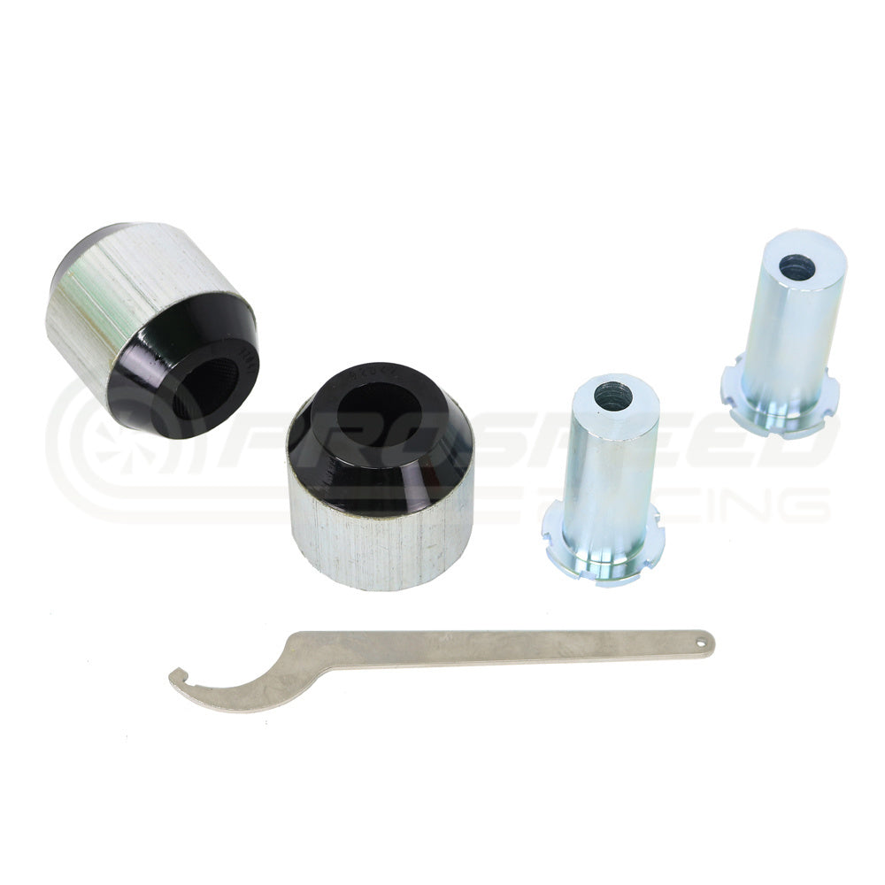 Whiteline Front Radius Arm Lower Bushing Kit Double Offset