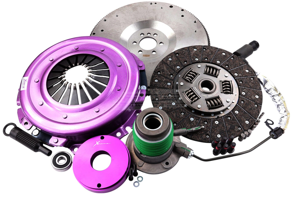 Xtreme Heavy Duty Sprung Organic Clutch Kit incl. Flywheel & CSC Chevrolet Corvette C6 LS2 6.0L/LS3 6.2L 04-13 KCR28692-1A