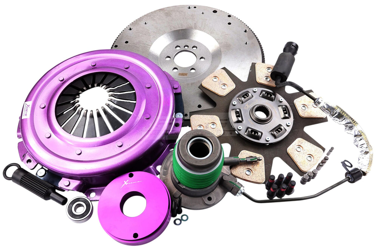 Xtreme Performance Sprung Ceramic Clutch Kit incl. Flywheel & CSC Chevrolet Corvette C6 LS2 6.0L/LS3 6.2L 04-13 KCR28692-1B