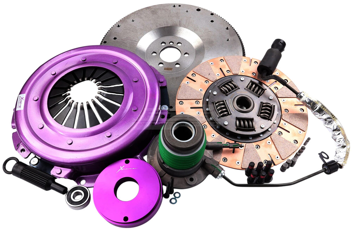 Xtreme Heavy Duty Cushioned Ceramic Clutch Kit incl. Flywheel & CSC Chevrolet Corvette C6 LS2 6.0L/LS3 6.2L 04-13 KCR28692-1C